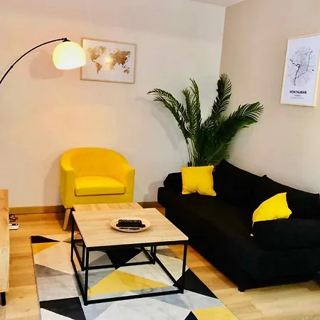 Le Point Virgule - Parking Prive - Climatisation Apartman Montauban