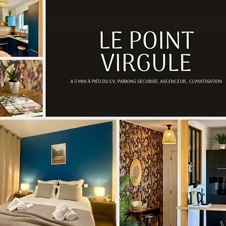 Apartman Le Point Virgule - Parking Prive - Climatisation Montauban